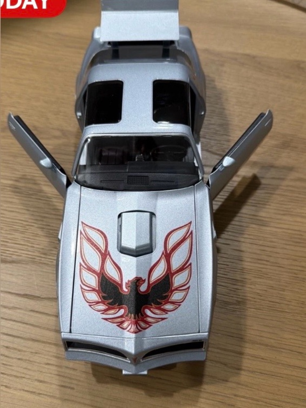 Maisto Silver Pontiac Firebird Trans Am Die-Cast model new in package last one